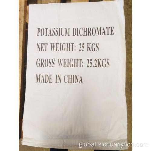 Welding Electrode Potassium Dichromate Chromium Salt Products Potassium Dichromate Supplier